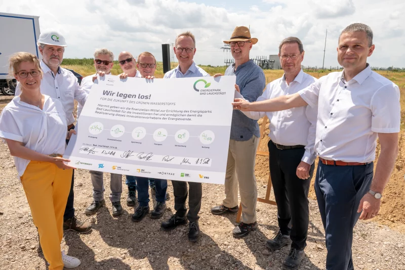 Energiepark Bad Lauchstädt geht in die Umsetzung / Energiepark Bad ...